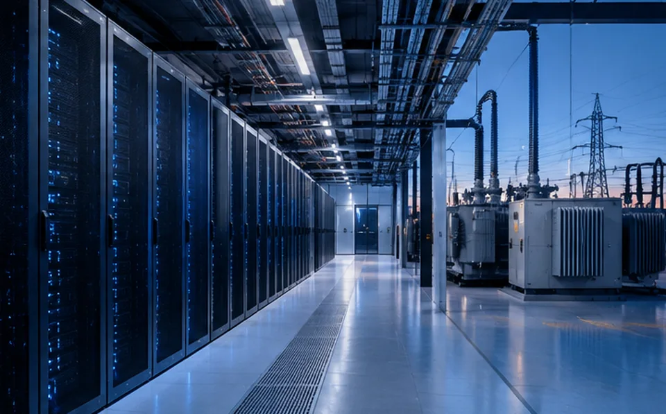 Illustrative data-centre infrastructure and power systems